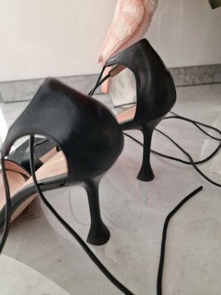 Sandalias tacón Latouche negras