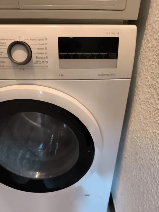 Lavadora y Secadora Bosch 8kg EcoSilence