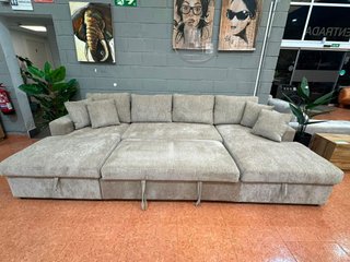 SOFA CAMA DOBLE CHAISE LONGUE Y ARCON