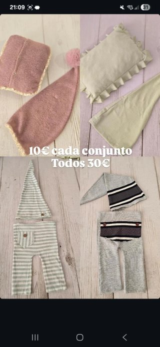 Ropa Newborn Conjunto 10€. Todos 30€