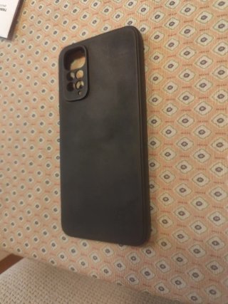 Custodia per telefono nera per Xiaomi Redmi note 11s