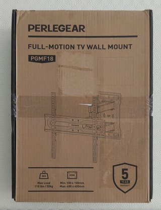 Braccio staffa supporto TV doppio Vesa 23" - 70"