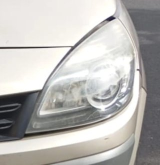 Faro Izquierdo Renault Scenic 2 con Lupa