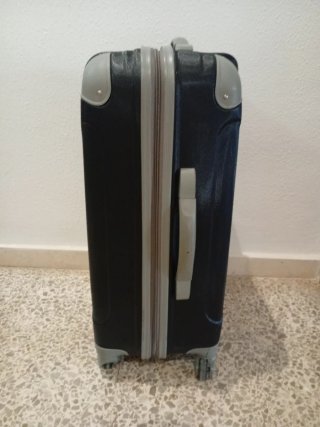 Maleta de viaje FARAWAY azul marino y gris