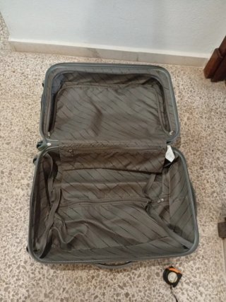 Maleta de viaje FARAWAY azul marino y gris