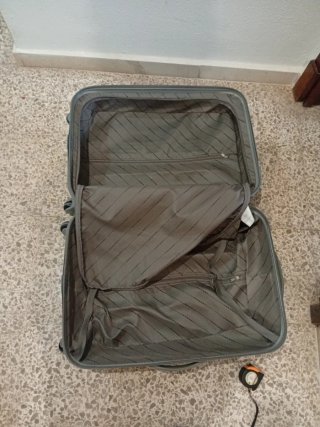 Maleta de viaje FARAWAY azul marino y gris