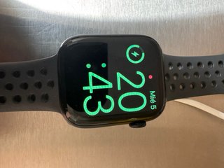 Apple Watch Series 7 Nike Negro/Gris