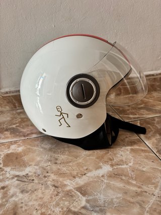 Casco Moto NOX con Diseño Tricolor