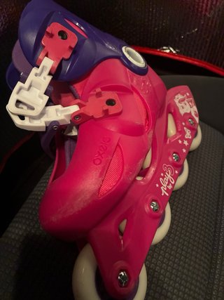 Patines en línea Oxelo rosas 28-30 azules 32-34