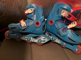 Patines en línea Oxelo rosas 28-30 azules 32-34