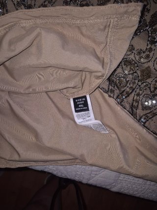 Vestido SHEIN lentejuelas fiesta Talla 4XL