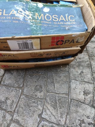 Gresite Opal Vidrio Piscina Original