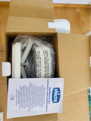 Esterilizador Chicco y Escurridor Nuby
