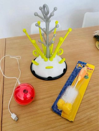 Esterilizador Chicco y Escurridor Nuby