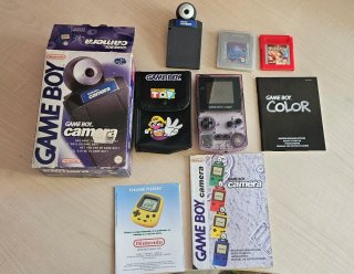 Nintendo Game Boy Color Morado Transparente