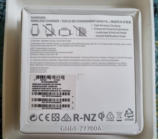 Base Carga Inalámbrica Samsung EP-NG930BBEGWW