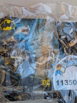 Lego Batman y Robin Batimóvil compatible