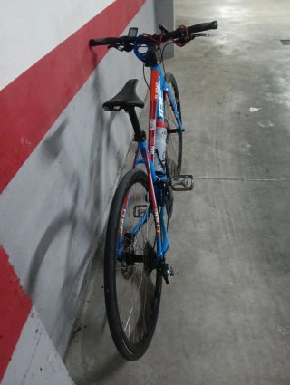 Bicicleta Azul Urbana