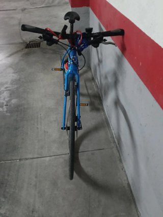Bicicleta Azul Urbana