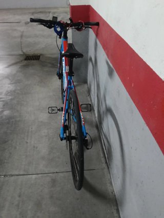 Bicicleta Azul Urbana