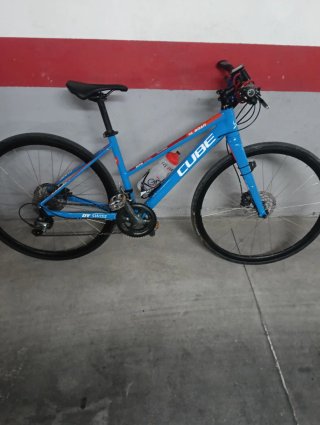 Bicicleta Azul Urbana