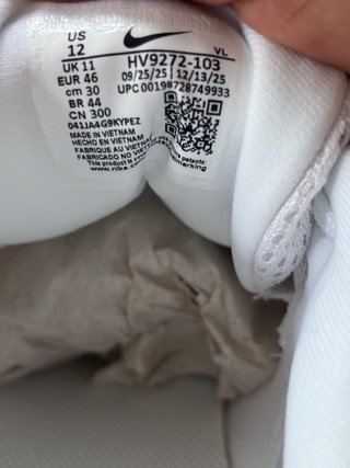 Nike Air Winflo 12 Blancas/Plata