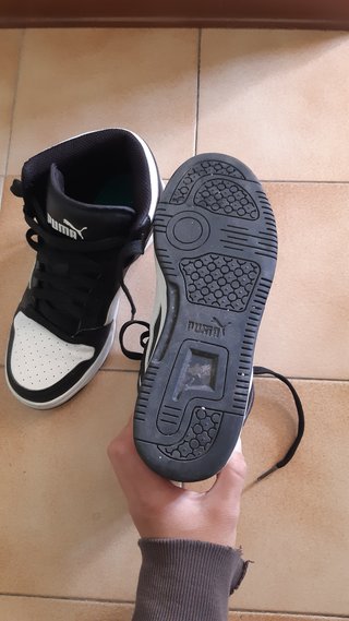 Scarpe Puma Rebound Layup Sl Jr nere/bianche