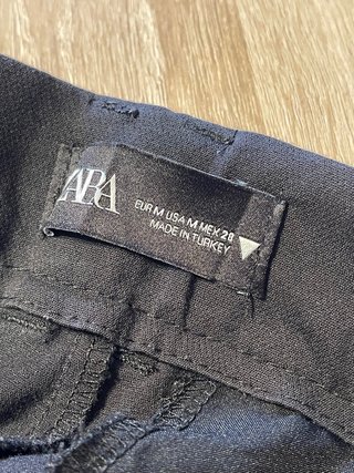 Pantaloni Zara neri a zampa