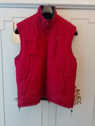 Gilet imbottito uomo taglia L rosso