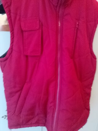 Gilet imbottito uomo taglia L rosso