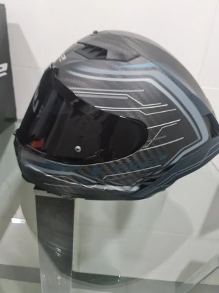 Casco LS2 DRAGON CARBON
