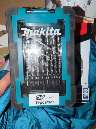 Juego Brocas Metal HSS-CO 19pz Makita