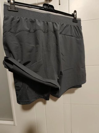Pantalón corto running Fila gris talla L