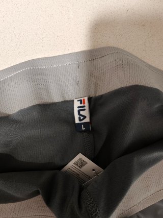 Pantalón corto running Fila gris talla L