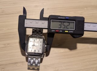Reloj Vintage TIMEX Quartz Cuadrado/Tonneau