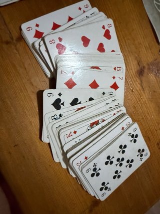 Juego de cartas Rommé Bridge Canasta