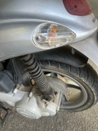 Moto Scooter 49cc Plata