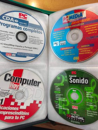 CDs PC ACTUAL, CD WORLD,: Programas y Multimedia