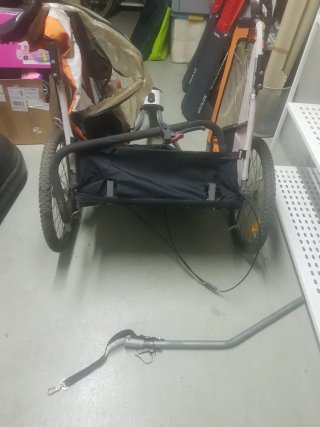 Carro remolque para bicicleta