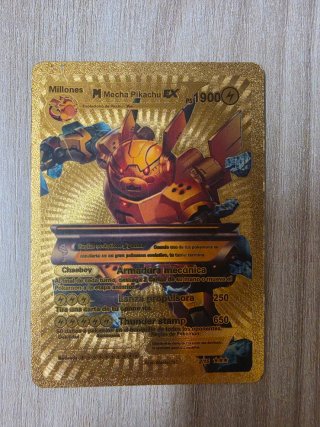Lote 5 Cartas Pokémon EX VMAX V (Oro)