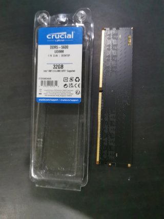 Crucial DDR5 5600 UDIMM 32GB
