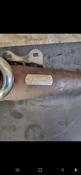 Tubo de escape Gianelli para scooter