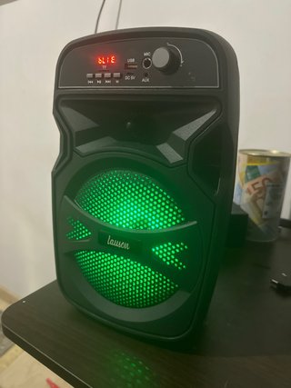 Altavoz Lauson con Luces LED Multicolor