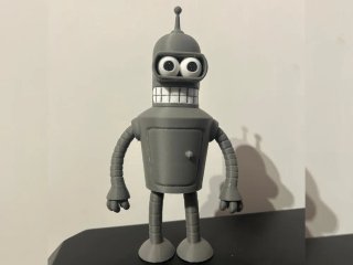 Figura Bender Futurama Impresión 3D
