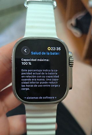 Apple Watch Ultra Plata/Blanco