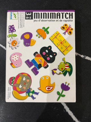 Juego infantil MINIMATCH Djeco