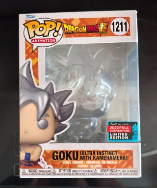 Caja Funko Pop Goku Ultra Instinct 1211