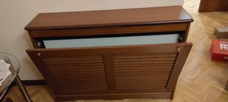 Mueble cubre radiador madera
