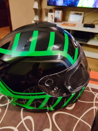 Casco de moto SHIRO y casco hjc