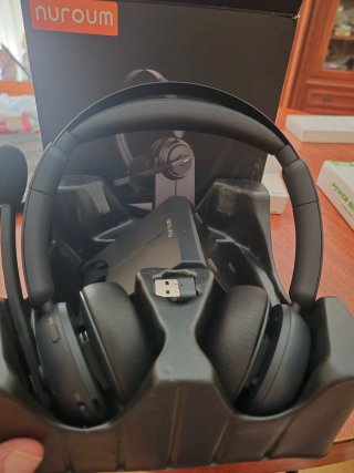 Auriculares Nuroum AW-HP31D Bluetooth Negro